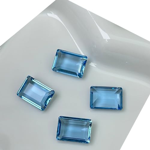 10x Nagel Strasssteine ​​Kristall Edelsteine ​​rechteckige Reize Klarer Kunstreizkunstdekorationen Für Frauen von Geavonyg