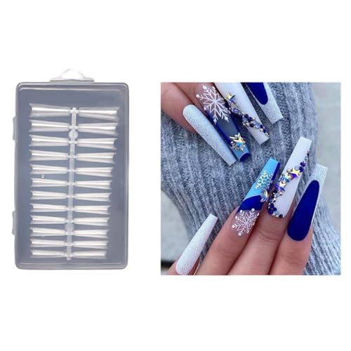 240x Klare Nagelspitzen Falsche Nägel Kunst Voller Deckel Nagel Künstliche Fingernägel Maniküre Dekorationen Für Frauen von Geavonyg