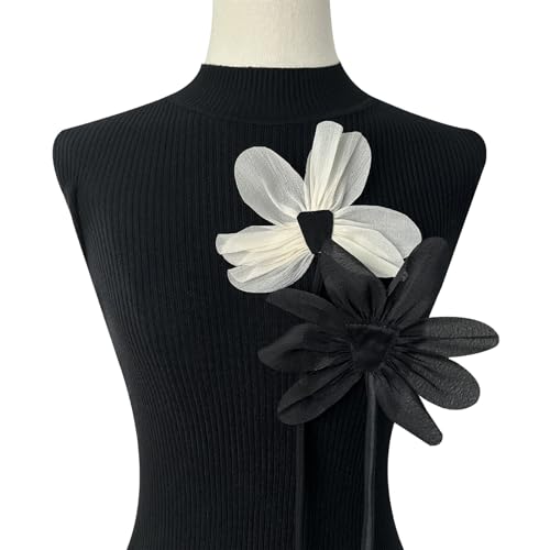 2pcs Spitze Brosche Frauen Broschen Stecknadel Kleidungszubehör Stoff Stoff Corsage Pin Hochzeitszeichen Dekorative Kleidung Pin von Geavonyg