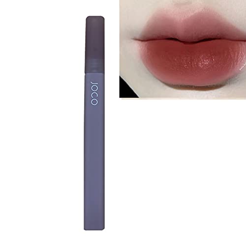 8 Farben Flüssiger Lippenstift Wasserdichte Matte Pigmentrot Rot Lang Anhaltende Lipgloss Frauen Make Up Lipgloss Flüssigkeit Langlebig Wasserdicht von Geavonyg