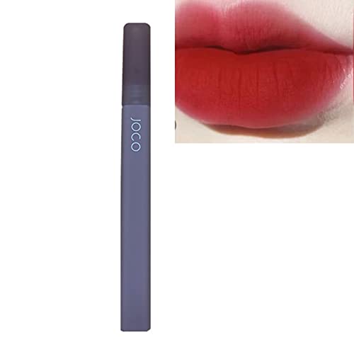 8 Farben Flüssiger Lippenstift Wasserdichte Matte Pigmentrot Rot Lang Anhaltende Lipgloss Frauen Make Up Lipgloss Flüssigkeit Langlebig Wasserdicht von Geavonyg