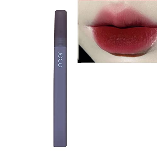 8 Farben Flüssiger Lippenstift Wasserdichte Matte Pigmentrot Rot Lang Anhaltende Lipgloss Frauen Make Up Lipgloss Flüssigkeit Langlebig Wasserdicht von Geavonyg