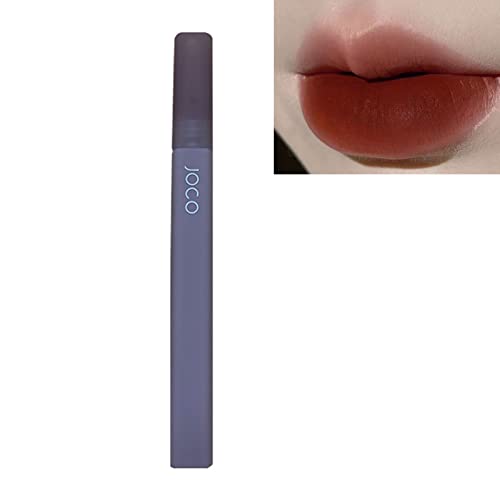 8 Farben Flüssiger Lippenstift Wasserdichte Matte Pigmentrot Rot Lang Anhaltende Lipgloss Frauen Make Up Lipgloss Flüssigkeit Langlebig Wasserdicht von Geavonyg