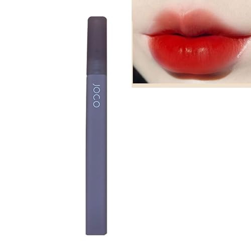 8 Farben Flüssiger Lippenstift Wasserdichte Matte Pigmentrot Rot Lang Anhaltende Lipgloss Frauen Make Up Lipgloss Flüssigkeit Langlebig Wasserdicht von Geavonyg