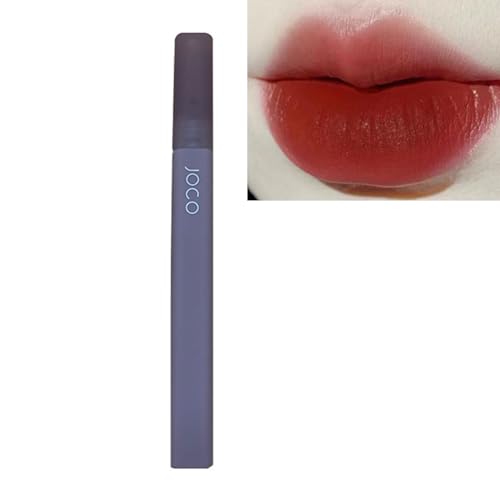 8 Farben Flüssiger Lippenstift Wasserdichte Matte Pigmentrot Rot Lang Anhaltende Lipgloss Frauen Make Up Lipgloss Flüssigkeit Langlebig Wasserdicht von Geavonyg