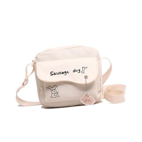 Ästhetischer Cartoon Schlüsselbund Anhänger Telefonbeutel Schultertasche Crossbod von Geavonyg