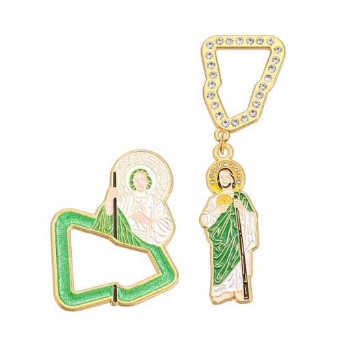 Brosche Pin Alloy Revers Badge Clip Stylish Brippenbekleidung Accessoires Für Religiöse Ereignisse Und Modebegeisterte Easy Attht Hat Clip von Geavonyg