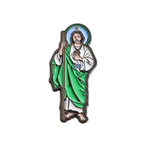 Clip Alloy Brosche Revers Pin Mode Religiöser Rucksack Abzeichen Handgefertigtes Schmuck Geschenk Für Kirchenaktivitäten Mode Brosche von Geavonyg