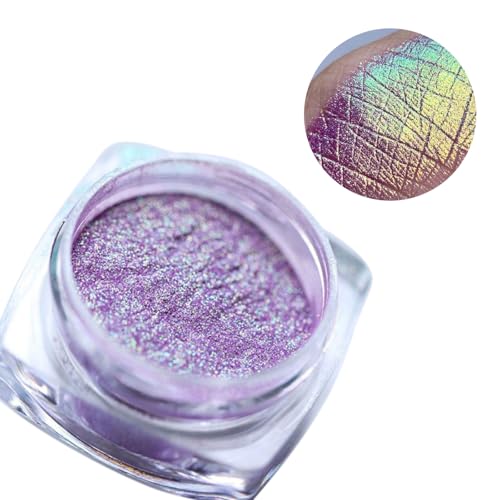 Coloretto Chromes Nails Pulver Mirrour Effect Pigment Farbverschiebung Coloretto Lidschatten Für Frauen Farbschaltnagel von Geavonyg