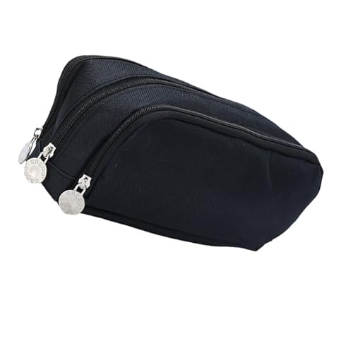 Erweiterbare Bleistiftkoffer Hochkapazität Stiftbeutel Doppelschichtes Stiftspeicher Reisebeutel Make Up Tasche Für Office School Canvas Bleistift Gehäuse von Geavonyg