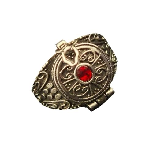 Exquisite Nepalesische Ghau Box Ringe In Legierung Ideal Für Alltägliche Tragen Religiöser Zeremonien Oder Besondere Geschenke Modischer Statement von Geavonyg