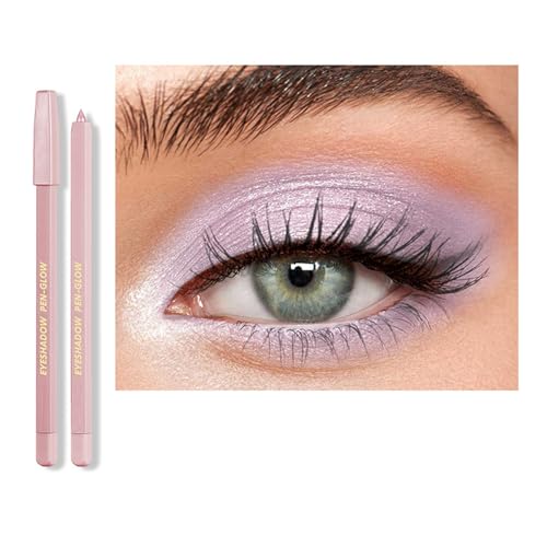 Farbige Gel Bleistift Metallic Glitzer Eye Liner Schatten Wasserdichte Lang Anhaltende Make Up Stift Geschenke Augen Make Up Stifte von Geavonyg