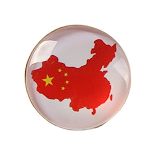 Farbige Glasur Rot Fünffachen Sternnadeln Rote Fahne Broschen Frauen Revers Abzeichen Rucksackkragen Mode Schmuck Geschenk Fünf Punkte Star National Flaggen Brosche Stifte von Geavonyg