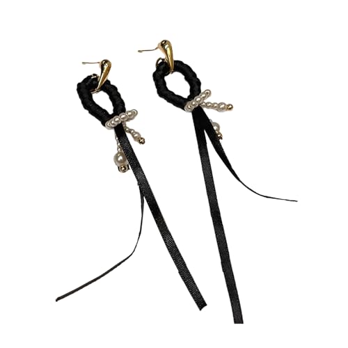 Fashion Star Ohrring Y2k Bowknot Fransen Ohrringe Niedlich Herz Dangle Ohrring Schmuck Geschenk Frauen Geburtstag Elegant Fransen Ohrringe Party Geschenk Mode von Geavonyg