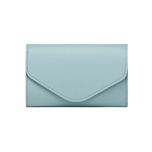 Frauen Kurzerbringliche Brieftasche PU Leder Kreditkartenhalter Mode Münzversuche Business Geschenk Solid Für Mädchenkartenhalter Brieftasche von Geavonyg