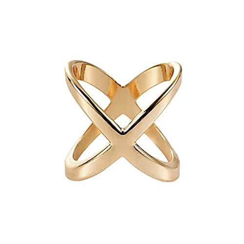 Frauen Lady X Form Einfacher Seidenschalschnalle Ringe Schals Clip Bluse Clasp Wrap Hoder Kleidungsdekoration Accessoires Kreuz Brosche Kleidungsknöpfe von Geavonyg