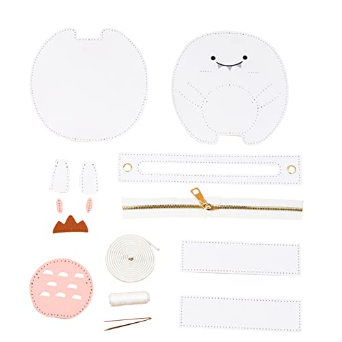 Frauen Umhängetasche Damen PU Leder Handtasche Handgefertigt Gewebte Geschenke Messenger Bags Bastelwerkzeugzubehör Making Kit Making Kit von Geavonyg