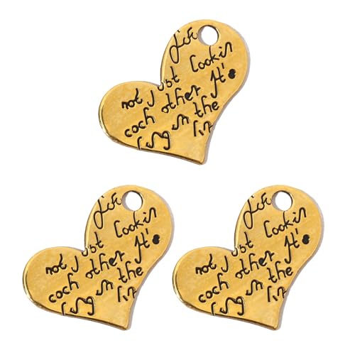 Geavonyg 3proces Französisch Inspirierte Herzanhänger Exquisiten Herzförmigen Charme In Französischen Stilen Für Unverwechselbare Schmuckgeschenk Für Frauen von Geavonyg