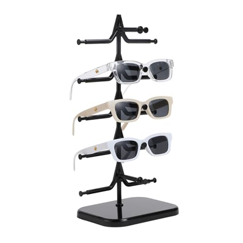 Geavonyg 5 Schichten Abnehmbare Brille Rack Rotation Mechanismus Gläser Display Ständer Bequeme Brille Präsentation Praktisches Brillenmanagement von Geavonyg