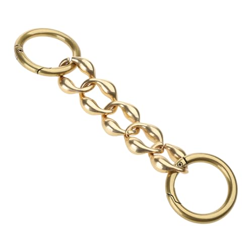 Geavonyg Bag Extension Kette Einfache Geldbörsengurt Extender Metallgurte Ersatzketten Für Crossbody Tasche Extender Bag Extension Ersatzketten Für Frauen von Geavonyg