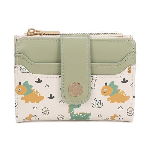 Geavonyg Brieftaschen Für Frauen Mädchen Kartenhalter Ladies Biflold Pu Leder Clutches Geldbörsen Kompakt Einfacher Kurzer Brieftaschen Für Frauen von Geavonyg