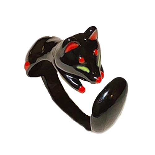 Geavonyg Einzigartige Fingerringe Zarte Füchse Eröffnen Modeaccessoire Charming Alloy Für Party Daily Cute Füchse Ringe von Geavonyg