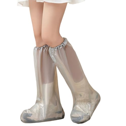 Geavonyg Erwachsene Kids Schuhabdeckungen Single Verwendet Nicht Schlau Eingedickte Kofferraum Langes Wasserabweisende Überschuhende Protektoren Nicht Schlau von Geavonyg