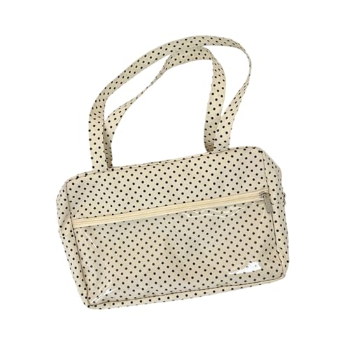 Geavonyg Frauen Achselhöhlen Tasche Mode Ladies Umhängetasche Dot Design Achselbaus Für Partytäglicher Pendelverkehr Und Transparente Handtasche Auf Dem Campus von Geavonyg