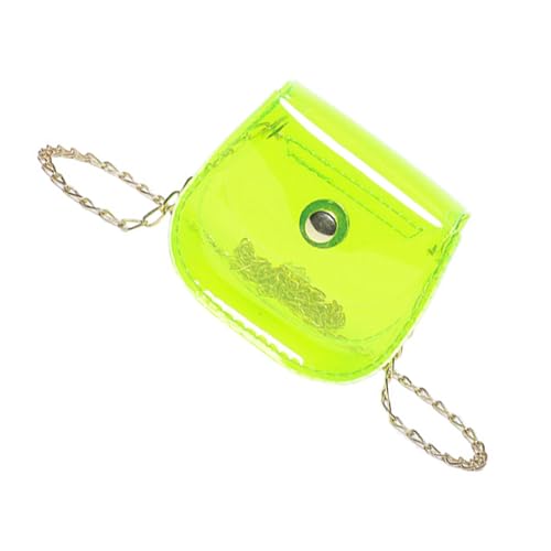 Geavonyg Frauen Kleine Botenbeutel Ketten Schulterkreuzkörper Münzgrundstück Sättel Klare Einkaufsdating Ketten Crossbody Für Frauen Kleine Schulter Klare Sättel von Geavonyg