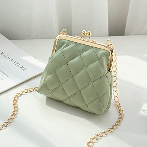 Geavonyg Frauen Kleine Messengerbeutel Mädchen PU Leder Schulter Süßes Lippenstift Make Up Weibliche Crossbody Coin Handtasche Frauen PU Leder Schulter Messenger Münze Crossbody von Geavonyg