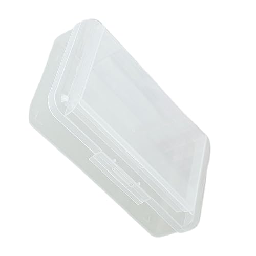 Geavonyg Hochkapazitäts Bleistiftkoffer Doppelschicht Stiftspeicherbox Tragbarer Stift Organisatoren Klare Farbige Hülle Für Kinderstudenten Blau Container von Geavonyg