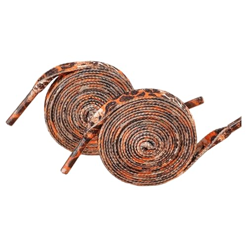 Geavonyg Leoparden Drucke Schnürsenkel 120 Cm Polyester Schuhspitze Für Erwachsene Kinder Einstellbare Flach Für Trainer Turnschuhe Ersatz von Geavonyg