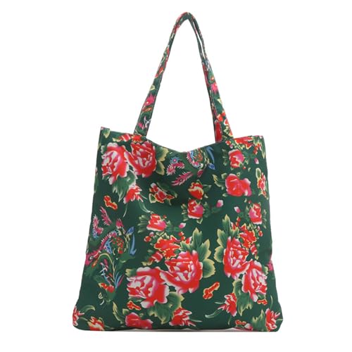 Geavonyg Mode Chinesische Stil Neujahr Handtasche Nordost Ethnisch Vintage Blumenmuster Großkapazität Einkaufstasche Für Damen Trendy Umhängetasche Handtasche Geavonyg Mode Chinesische Stil Neujahr Handtasche Nordost Ethnisch Vintage Blumenmuster Großkapazität Einkaufstasche Für Damen Trendy Umhängetasche Handtasche von Geavonyg