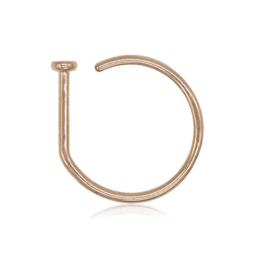 Geavonyg Mode Edelstahl Nasenstolder LIP Piercing Septum Für Frauen Männer Körper Schmuck L Form Nasenringe Für Frauen von Geavonyg