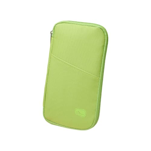 Geavonyg Multi Funktionales Reise Dokument Brieftasche Mit Mesh Taschen Und Organisationsfachkartenhalter Für Business Trip Travel Wallet von Geavonyg