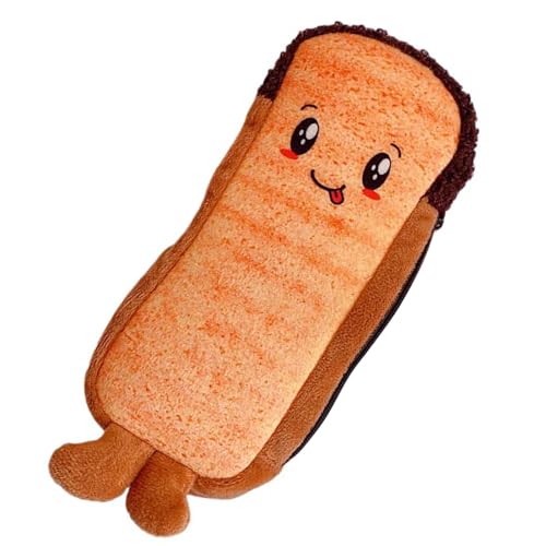Geavonyg Schöne Hot Dogs Bleistiftkoffer Großer Kapazität Stationerie Bag Make Up Kreativer Brot Stiftschule Bürozubehör Schöne Stift Große Kapazität Hülle von Geavonyg