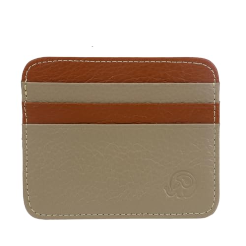 Geavonyg Stilvoller Münzkartenhalter Modische Und Funktionale Schlanke Brieftasche Perfekt Für Männer Und Frauen Bequeme Multi Layer Fächer von Geavonyg