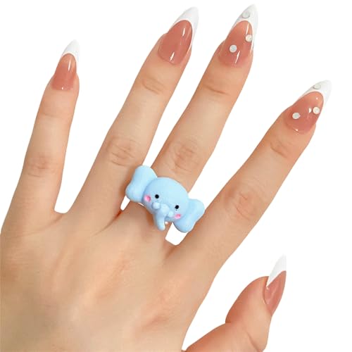 Geavonyg Stylische Weihnachts Cartoon Ringe Weihnachtsfeier Accessoire Verbessert Den Urlaubs Charme Auf Partys Und Besonderen Anlässen Festival Accessoires von Geavonyg