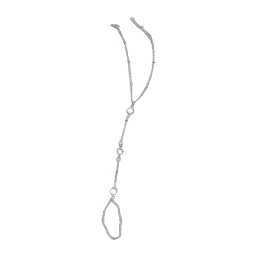 Geavonyg Trendy Alloy Finger Armband Frauen Accessoires Datum Schmuck Charme Handgelenk Schmuck Perfekt Für Frauen Täglich Und Event Tragen Einzigartige Handkette von Geavonyg