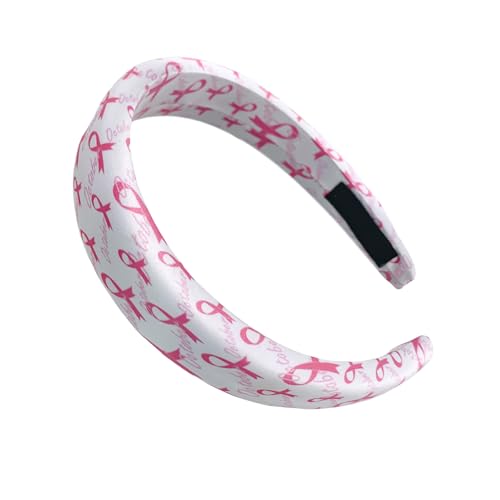 Geavonyg Unterstützende Brustgesundheitbewusstsein Haarband Verstellbar Bequemes Haar Reifen Für Brustpersonen Frauen Kopfstücke Von Frauen von Geavonyg