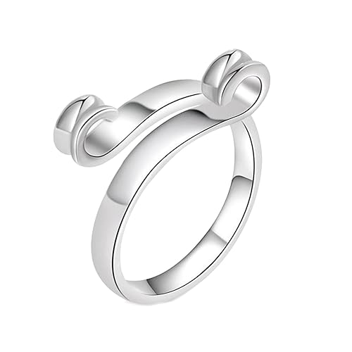 Geavonyg Verstellbares Stricken Häkelschleifenringe Garnführung Fingerhalter Offen Für Schnellere Offene Nähbedarf Einzig von Geavonyg