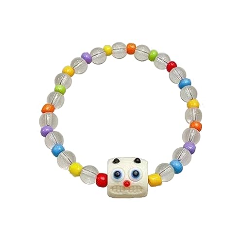 Geavonyg Winzige Kristallarmbänder Perlen Strand Frauen Schmuck Dopamin Armband Handchain Einzigartige Dopamin Perlen Hanschain Armbänder von Geavonyg