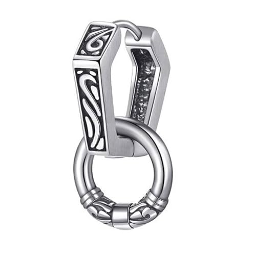 Geometrische Ohrringe Vintage Double Hoop Schmuckgeschenk Für Teen Jungen Männer Für Männer Geometrische Doppel Hoop Geschenk von Geavonyg