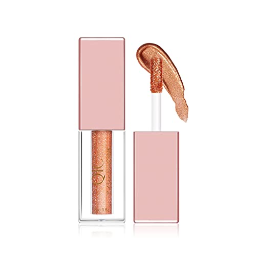 Glitzer Flüssiger Lidschatten Glänzend Schnell Trocknend Mehrdimensionales Auge Sieht Lang Anhaltende Wasserdichte Gloss Lidschatten Klar Aus von Geavonyg