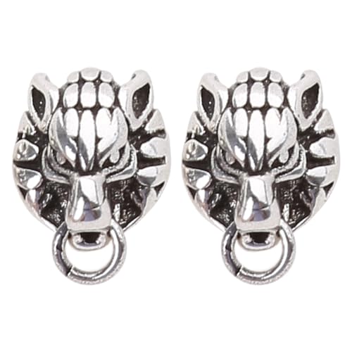 Gothic Wolf Head Ohrringe Punk Halloween Animal Ohrohrschstene Gift Für Frauen von Geavonyg