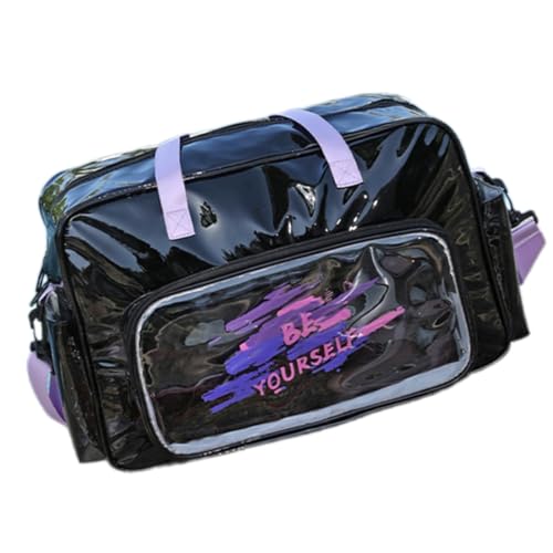 Große Kapazität wasserdichte Trainingsbeutel Leichter Sporttasche Für Fitnessstudio Essentielles PVC Schulter Reisefreundliches Design Verstellbares Gurt Fitnessstudio Duffle von Geavonyg