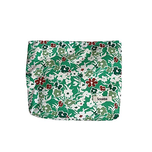 Großkapazität Reisen Toilettenkosmetikbeutel Tragbares Blumendruck Make Up Multifunktionaler Aufbewahrungstasche Für Frauen Kosmetik Für Frauen von Geavonyg