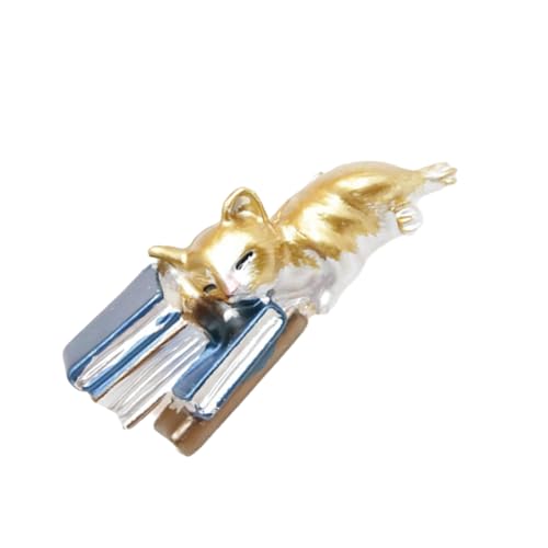 Handgefertigte Tierbroschen Niedlichkeit Schläfrige Katzen Pins Cartoon Kleidung Schmuck Legierung Textur Für Trendige Outfits Und Geschenke Retro Sleepy Cats Pin Pin von Geavonyg