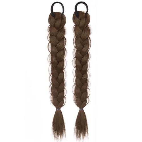 Hitzebeständige Geflecht Haarteil Ponytailerweiterung Für Frauen Natürliche Aussehen Tägliche Und Besondere Anlässe Zöpfe Haarband Schnelle Frisuren von Geavonyg