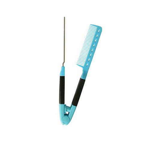 Home Styling Haarglättung Kamm Mit V Form Straight Combs Mode Der Für Frauen Schnell Gebrauchen V Förmige Glättung von Geavonyg